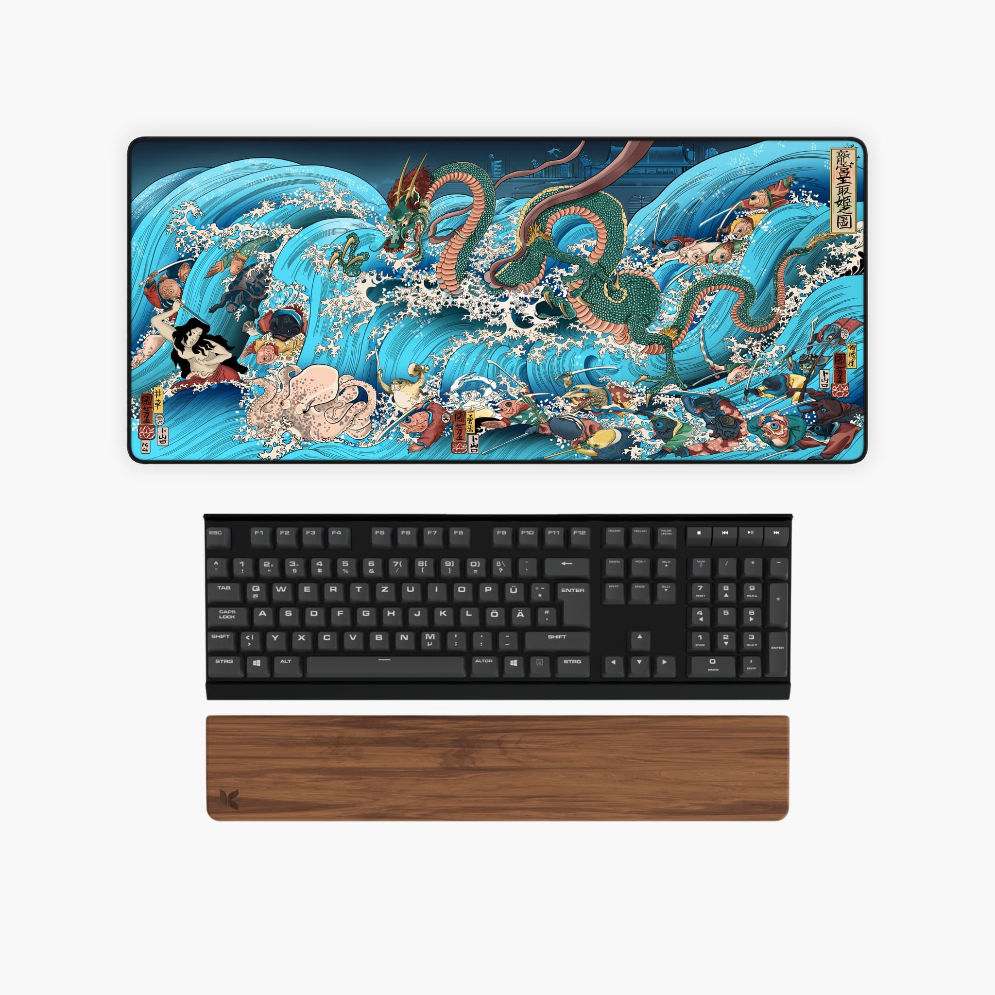 Mousepad + Wrist Rest Bundle