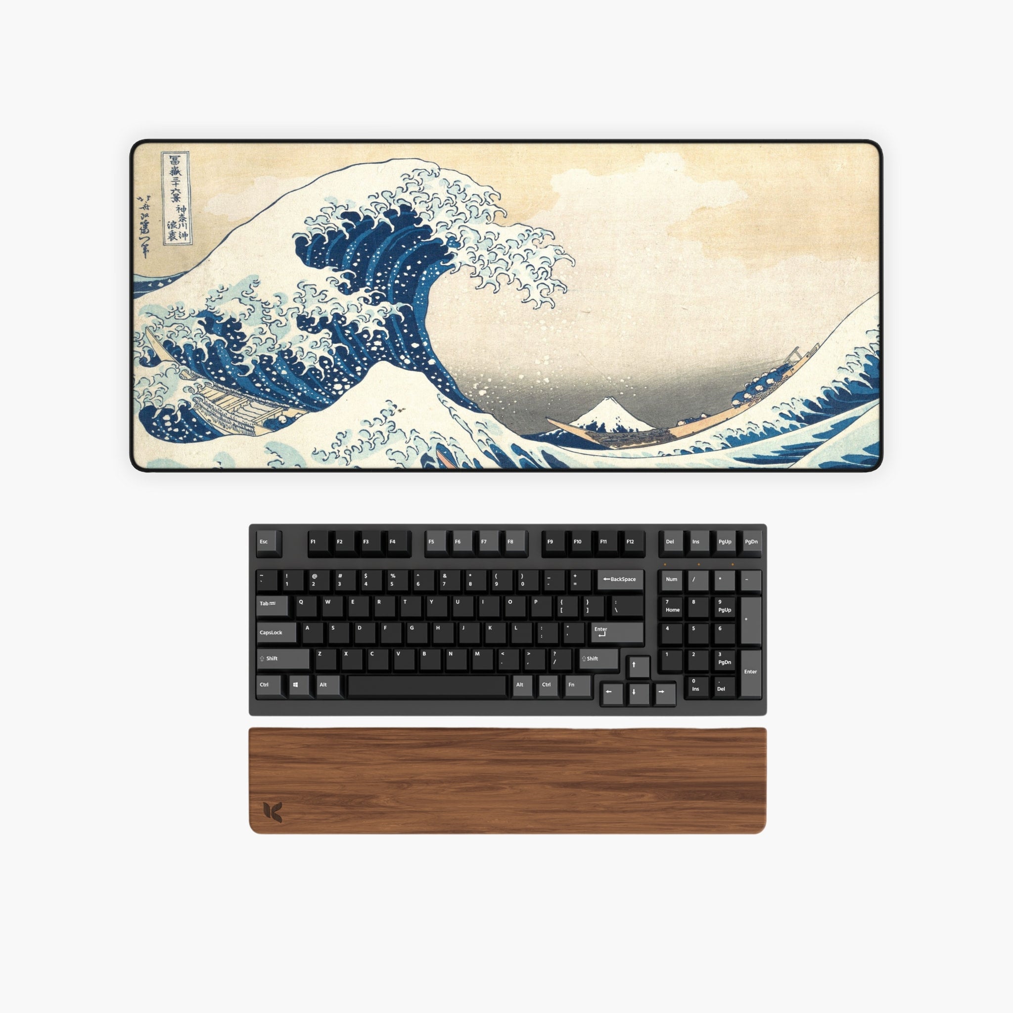 Mousepad + Wrist Rest Bundle