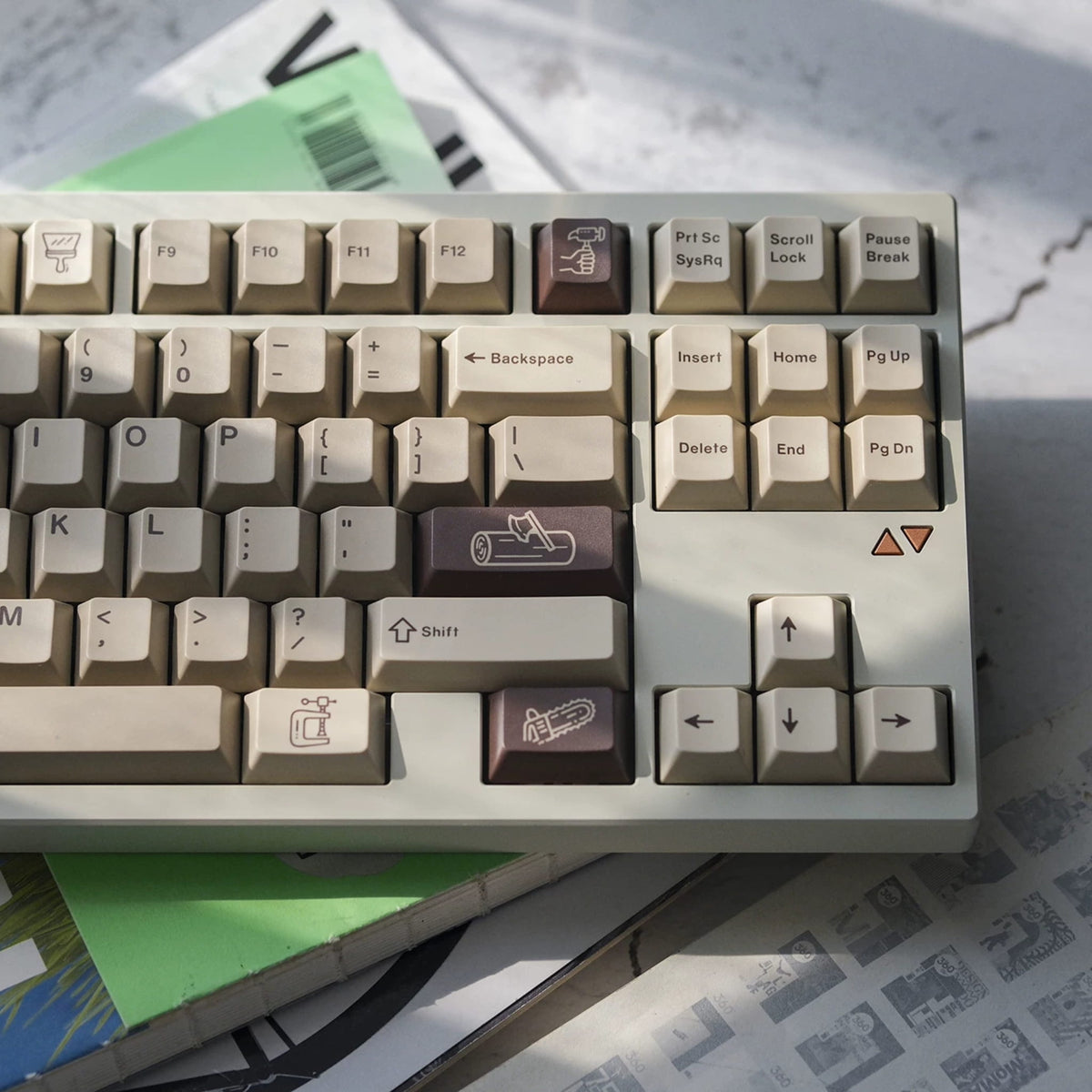 JKDK "Carpenter" Keycap Set