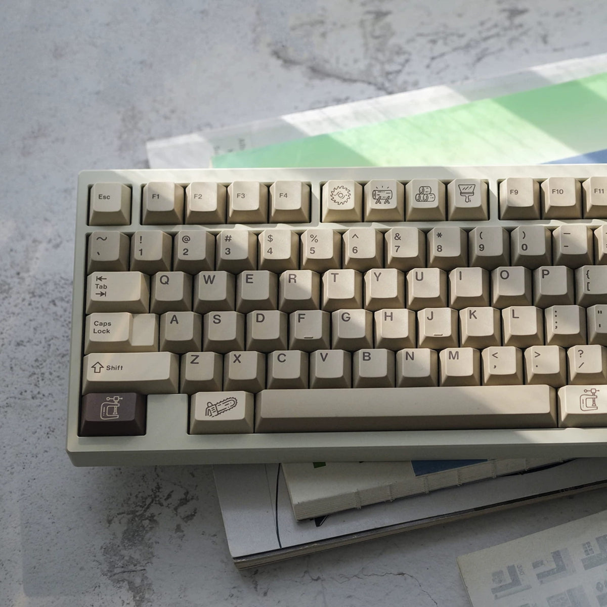 JKDK "Carpenter" Keycap Set