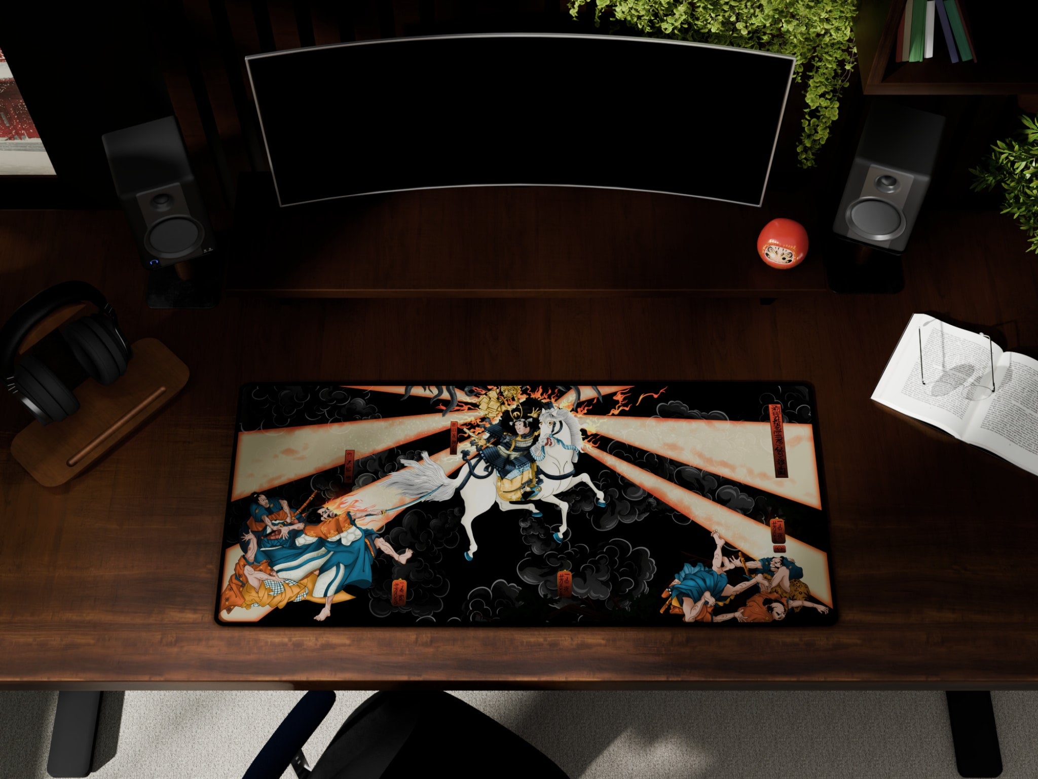 GHOST OF NITTA YOSHIOKI TAKES HIS VENGENCE, BY YOSHIKAZU