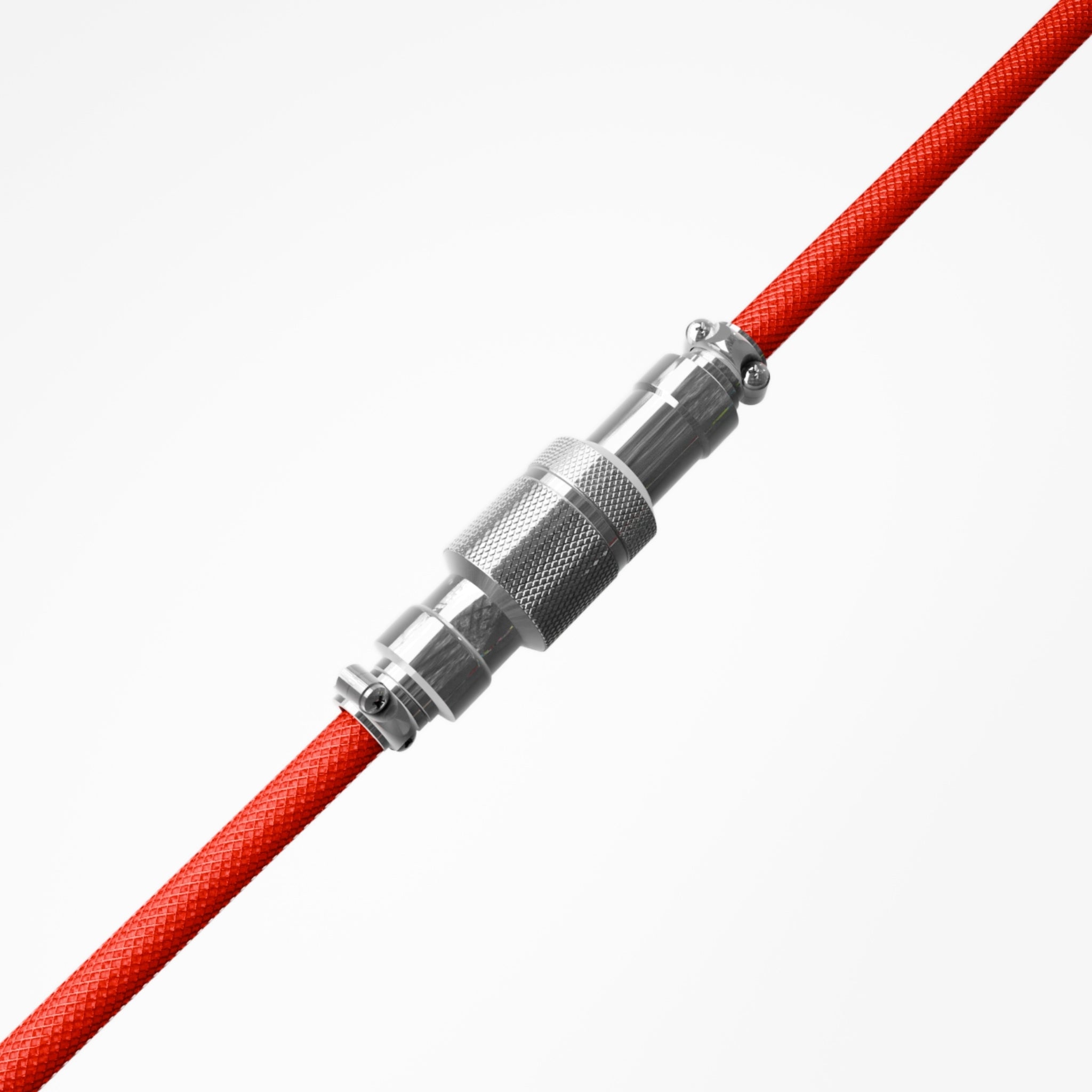 Red Coiled Keyboard Cable