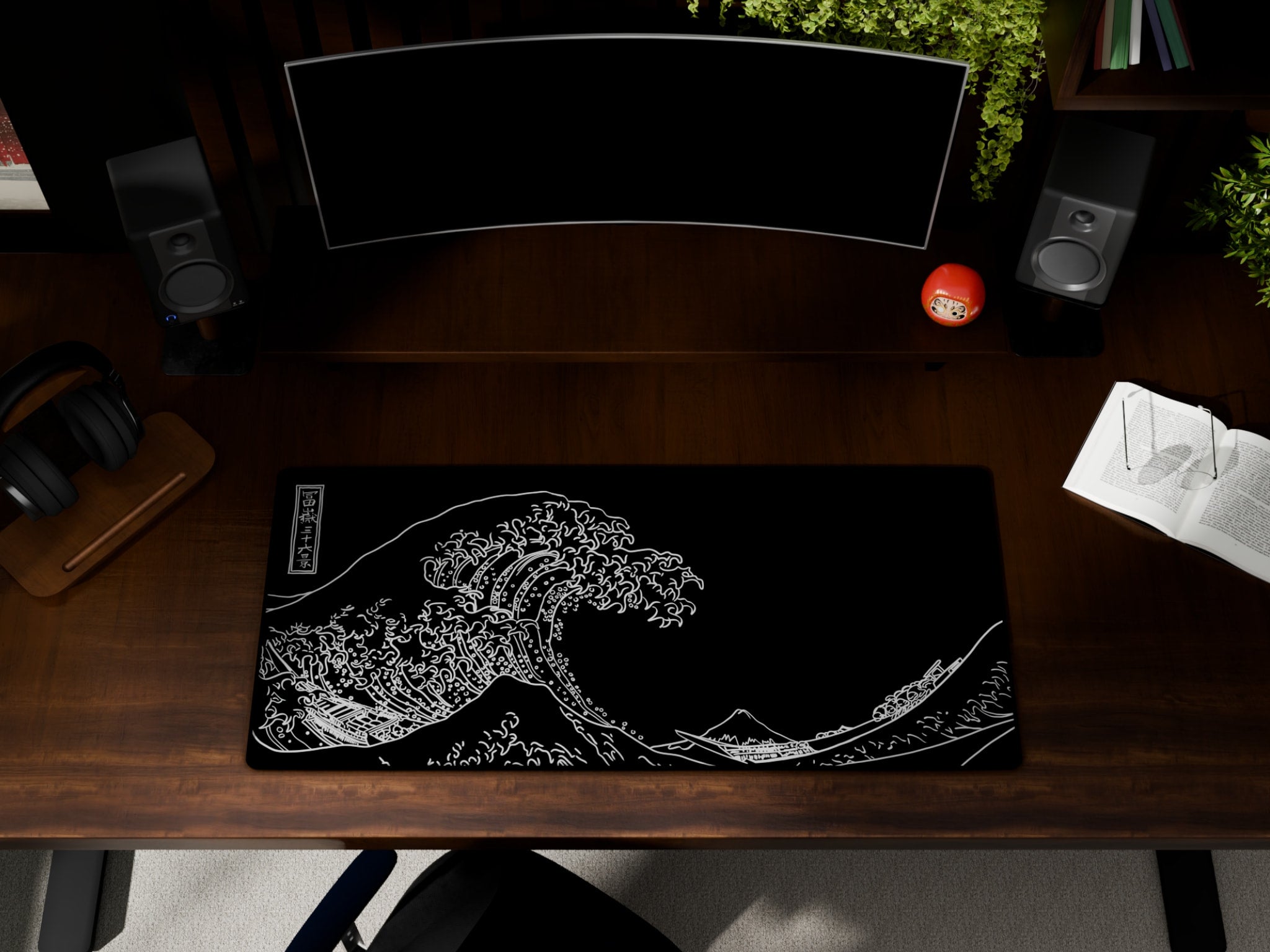 THE GREAT WAVE (B/W EDITION)