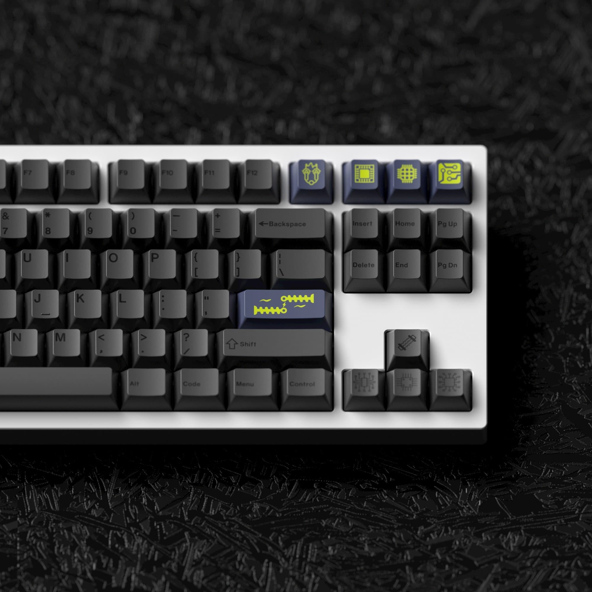 JKDK "Dark Matter" Keycap Set
