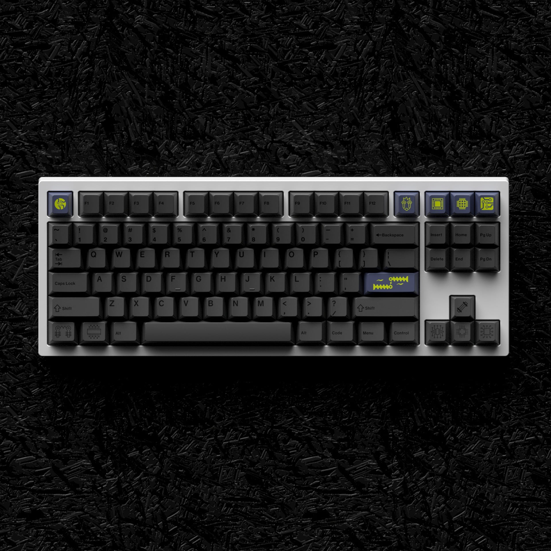 JKDK "Dark Matter" Keycap Set