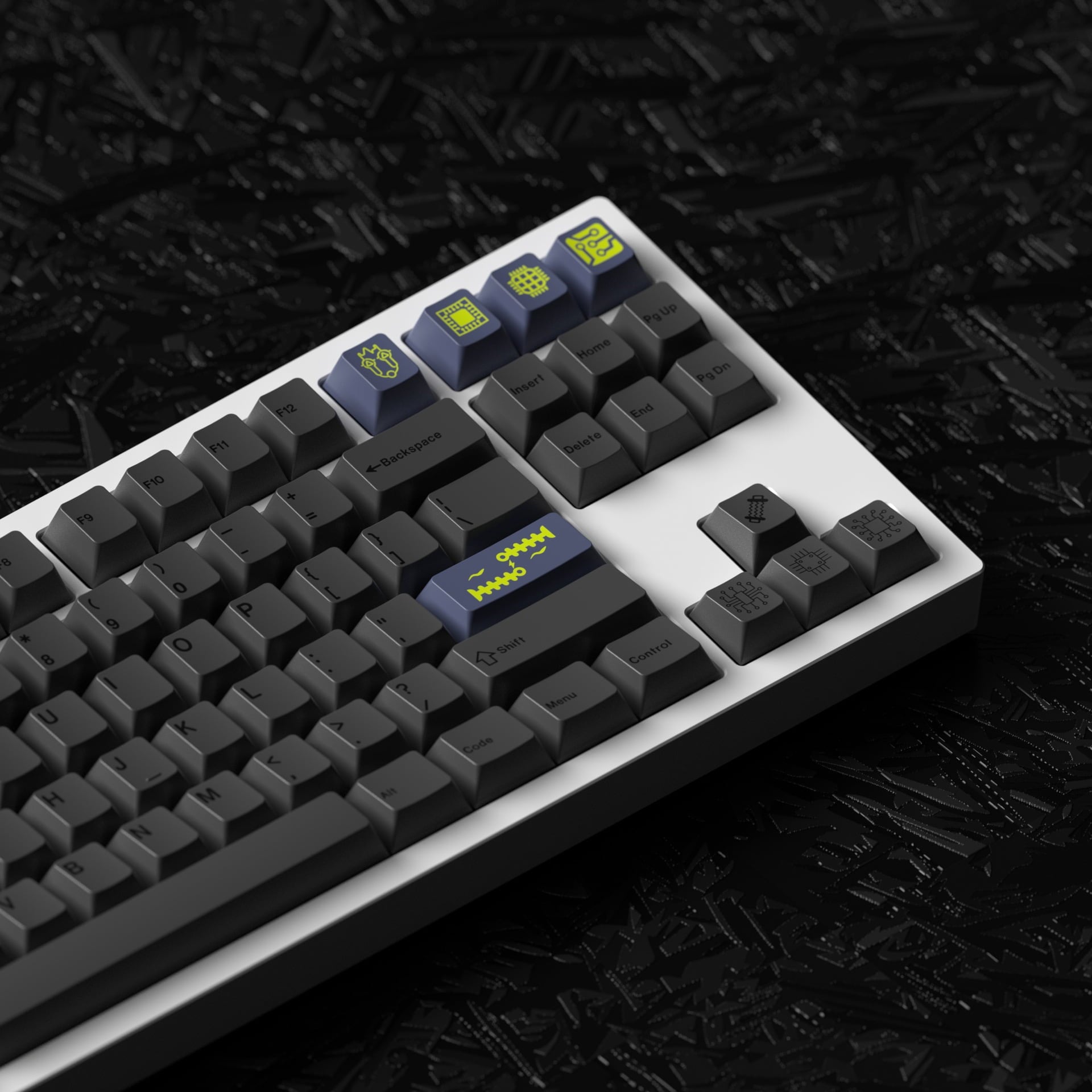 JKDK "Dark Matter" Keycap Set