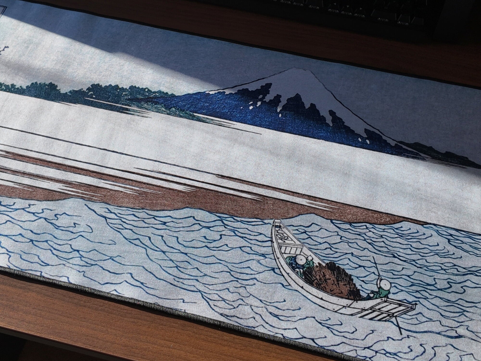 THE JEWEL RIVER IN MUSASHI PROVINCE, BY HOKUSAI