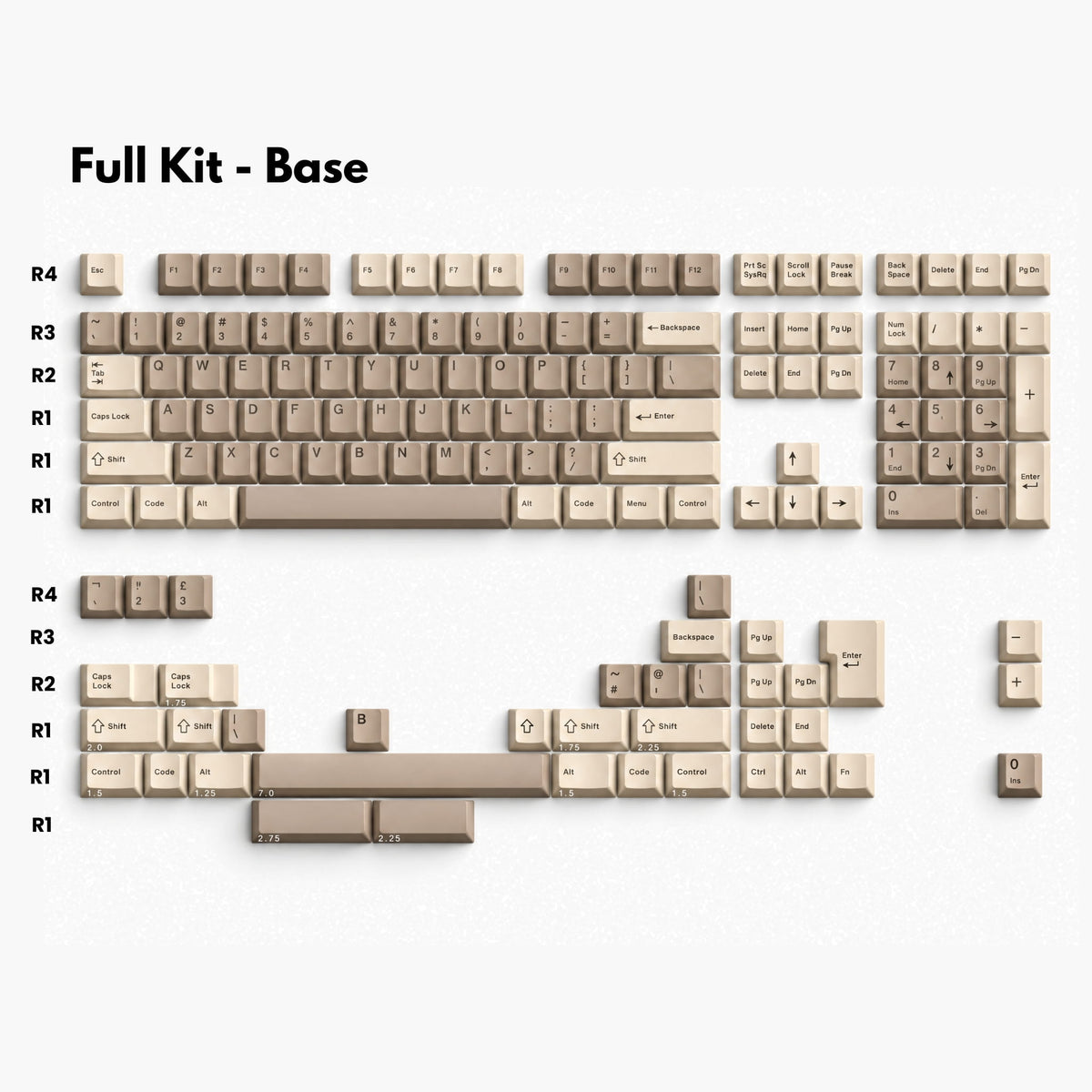 JKDK "Carpenter" Keycap Set