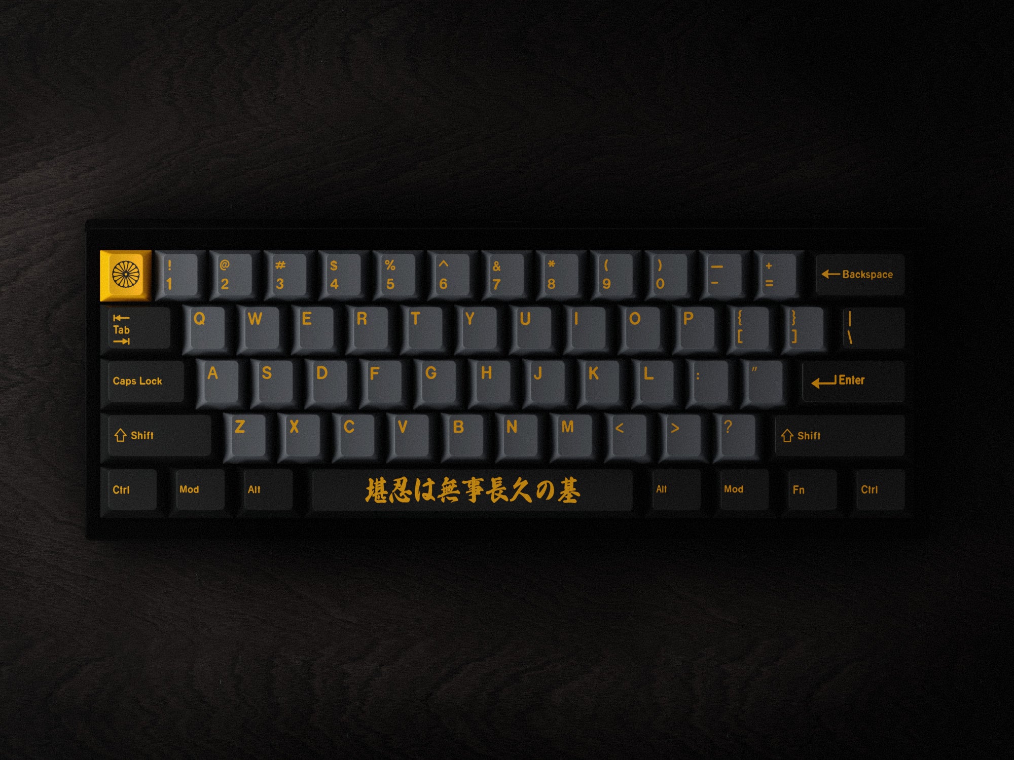 "The Shogun" Custom Keycap Set