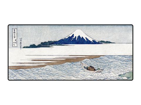 THE JEWEL RIVER IN MUSASHI PROVINCE, BY HOKUSAI