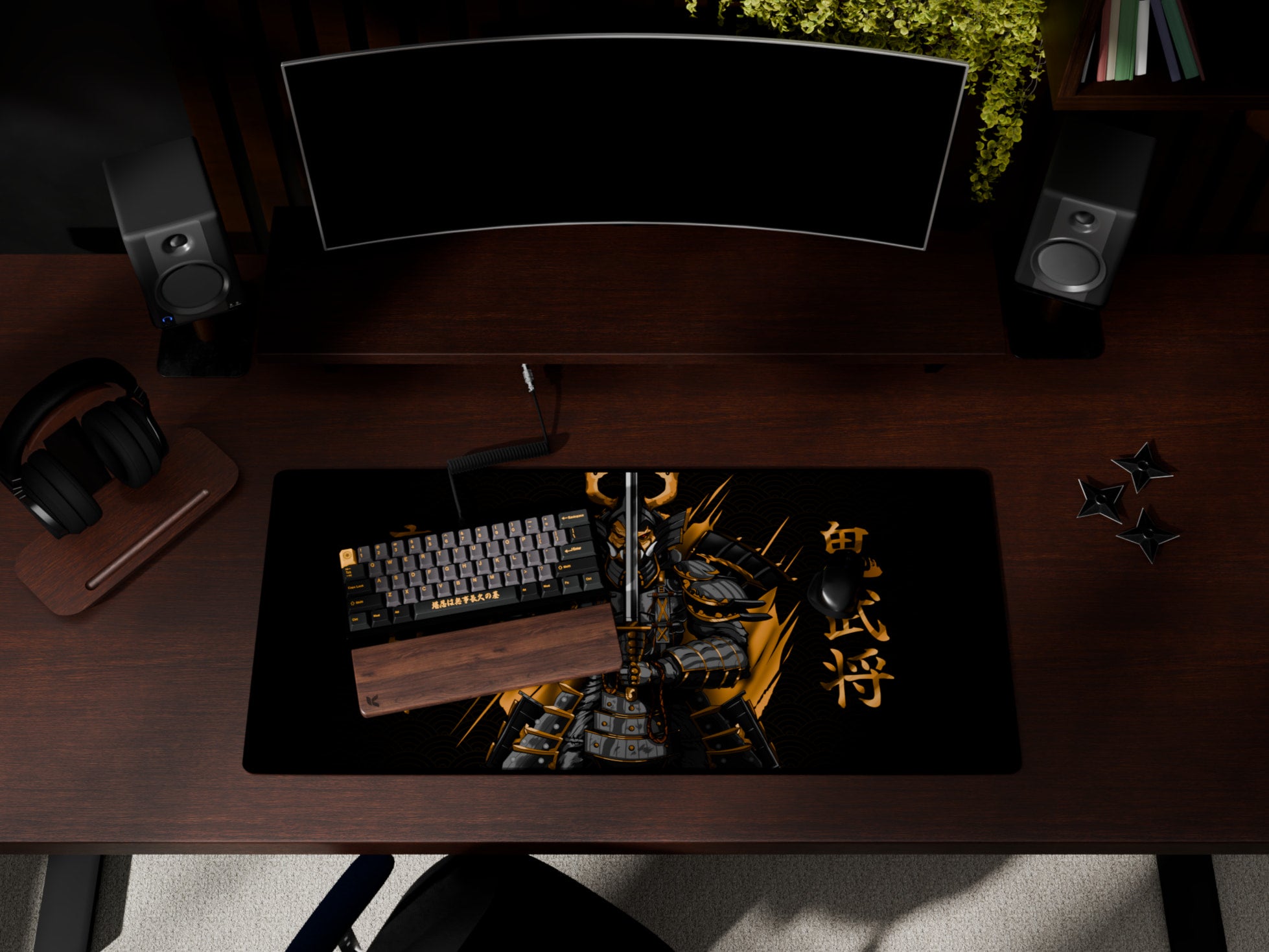 Shogun Mousepad + Keycap Set Bundle