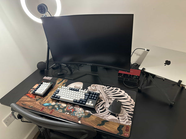 Samuel Beckingham's setup