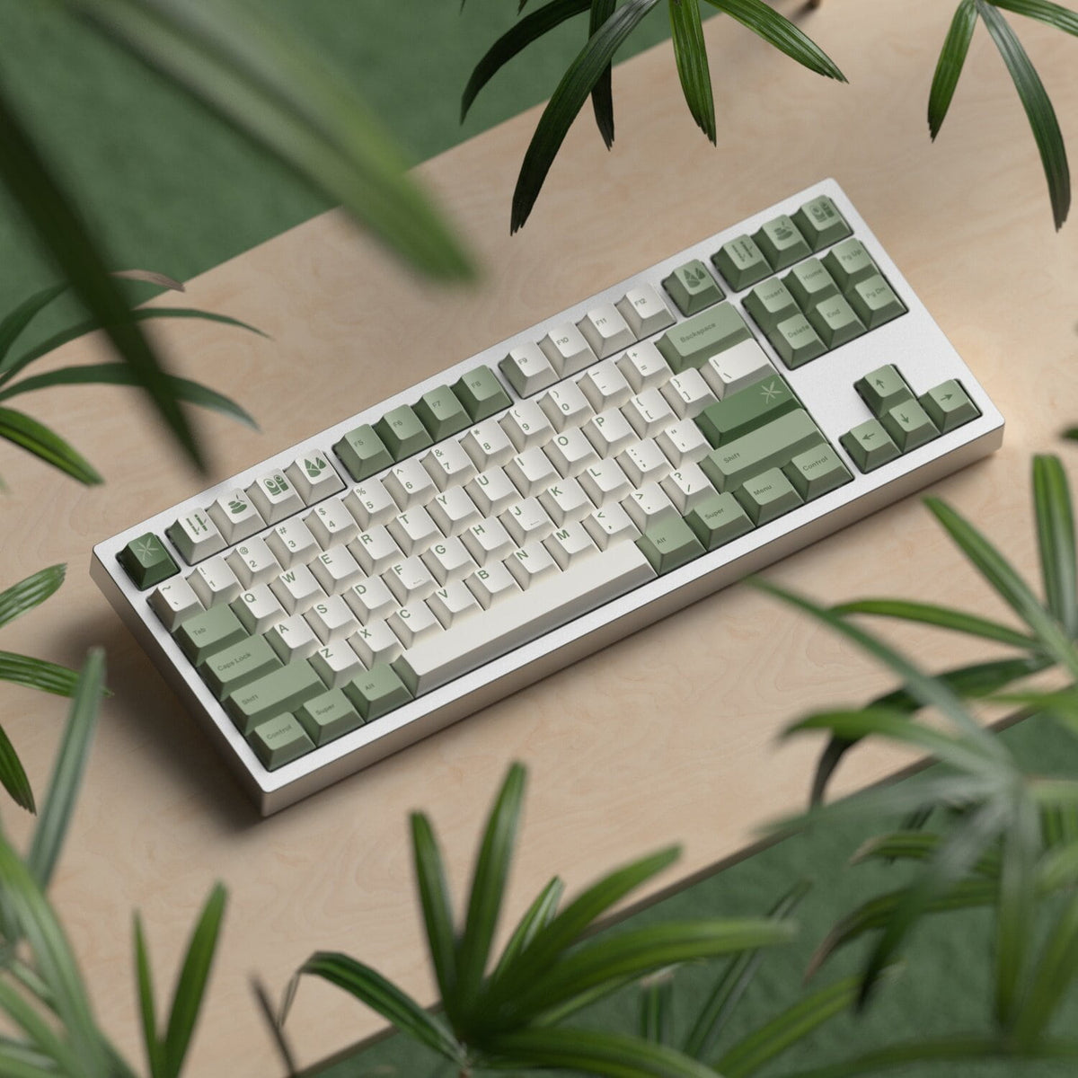 JKDK "Bamboo" Keycap Set