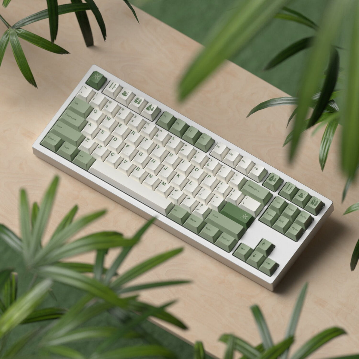 JKDK "Bamboo" Keycap Set