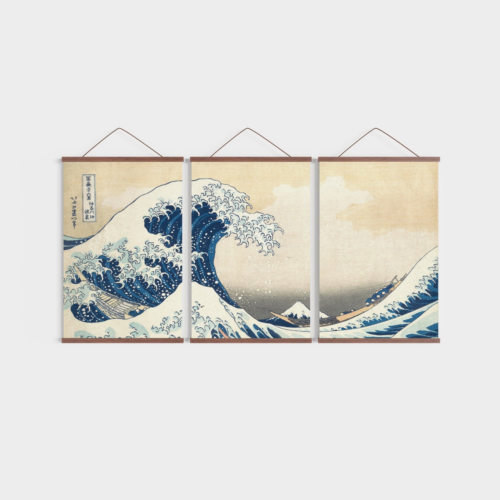 THE GREAT WAVE OFF KANAGAWA, BY HOKUSAI