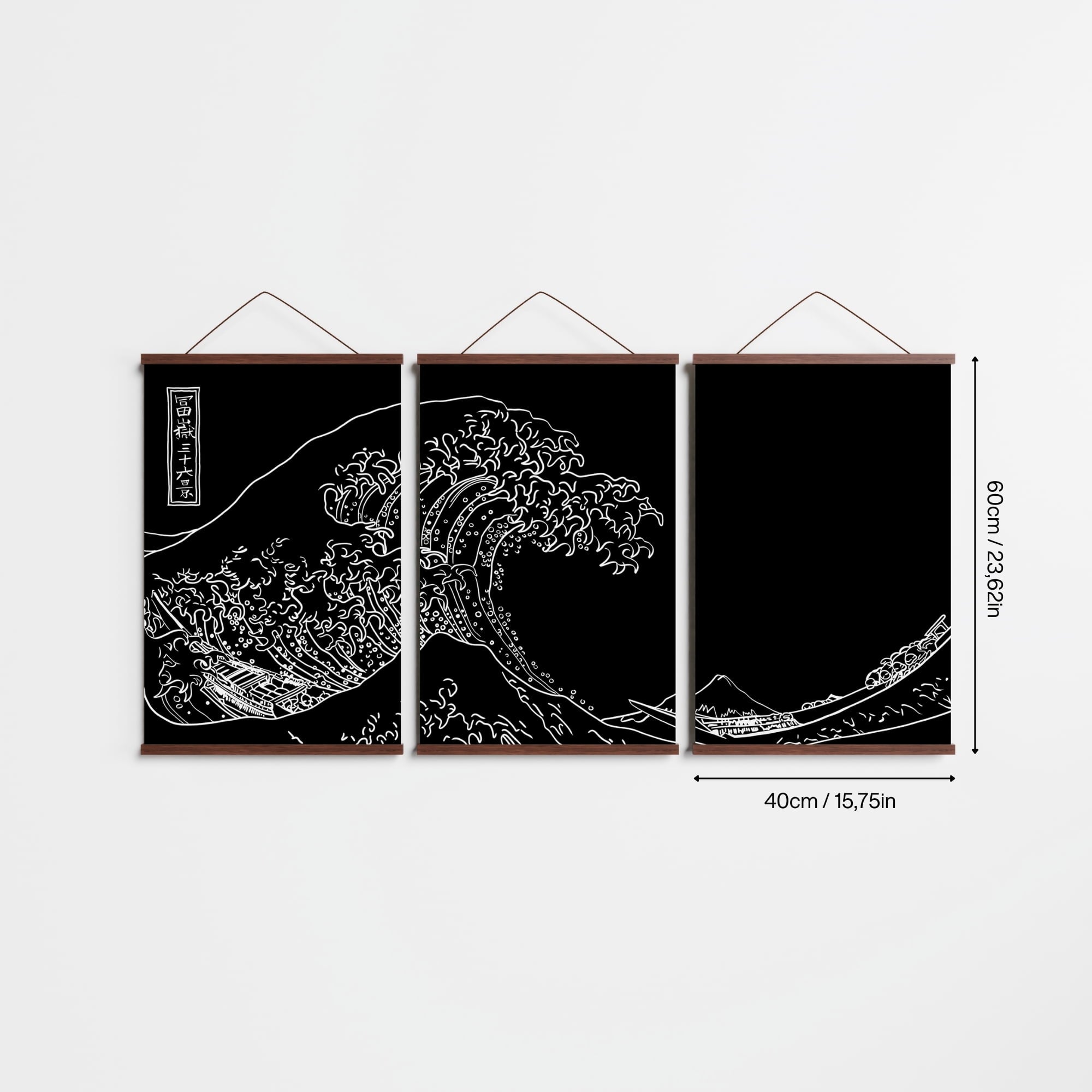 UKIYO-E Scroll